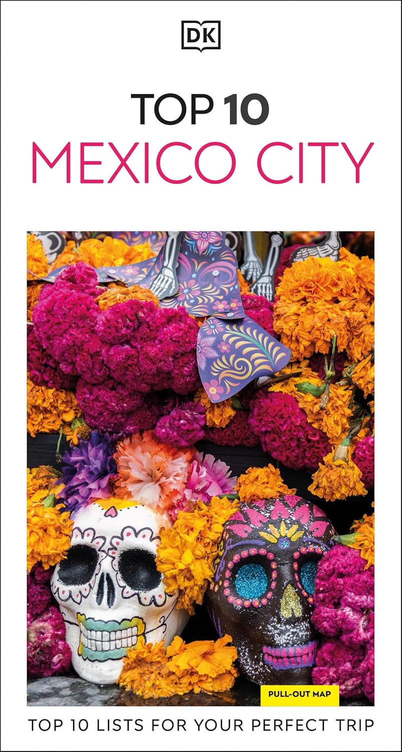 DK Top 10 Mexico City (Pocket Travel Guide) - Travel Guide Book Cover